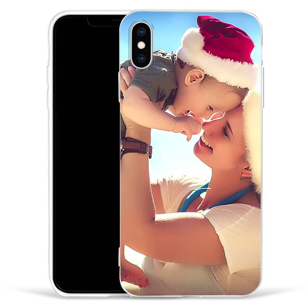 iPhone Xs Max Custom Photo Protective Phone Case Soft Shell Matte - 