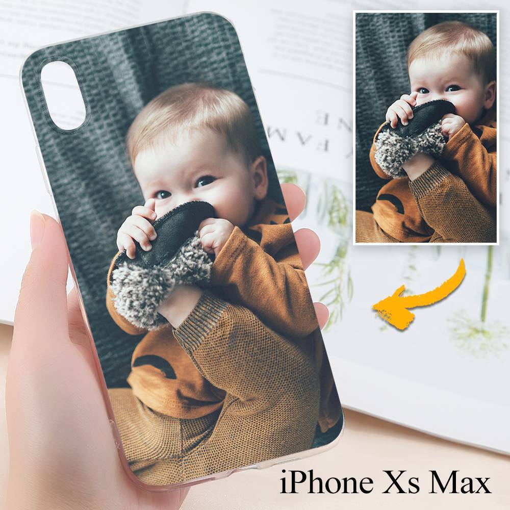Custom Photo Protective Phone Case White Soft Shell Matte iPhone12/12Pro - 