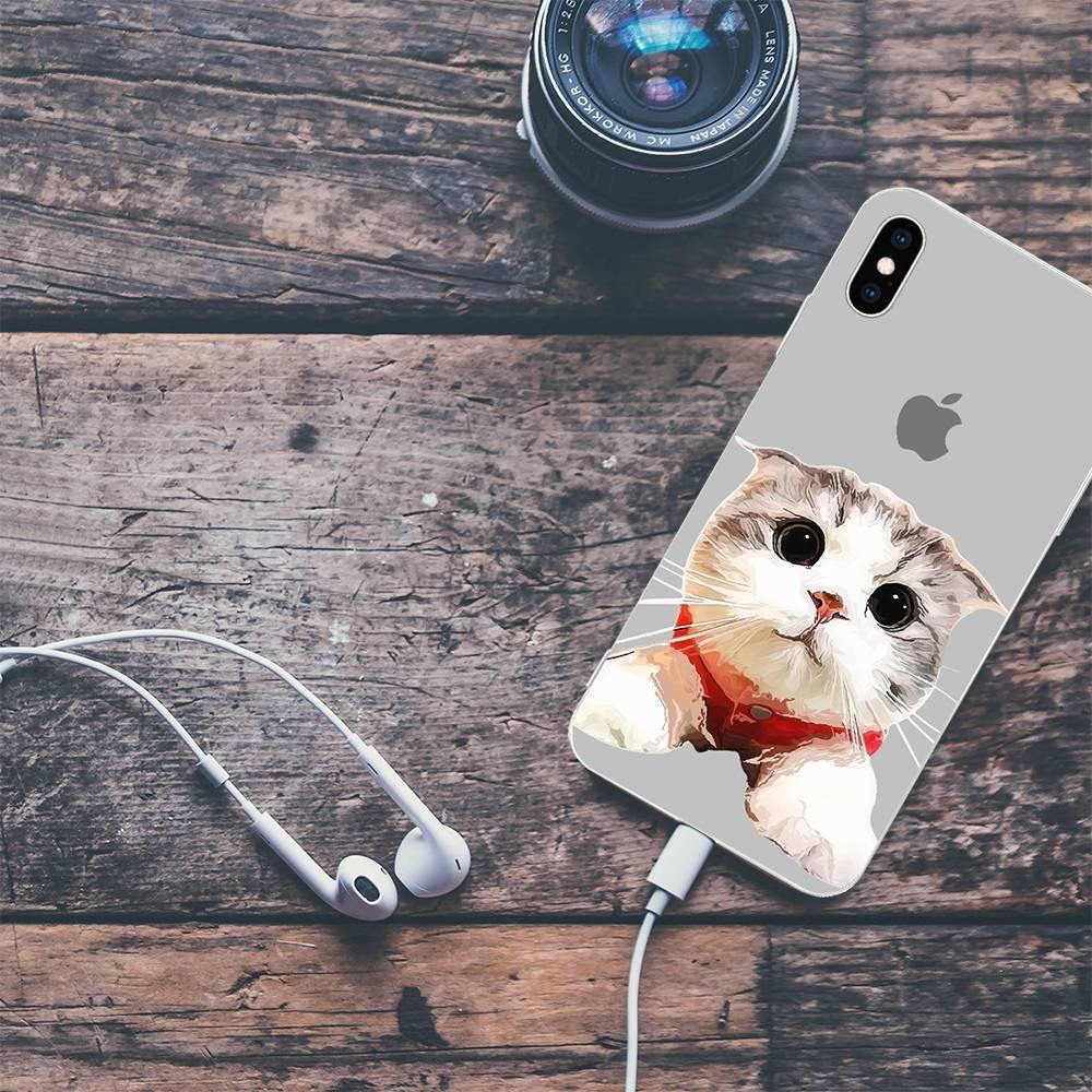 iPhone Xs Max Custom Photo Protective Anime Phone Case Soft Shell Matte - 