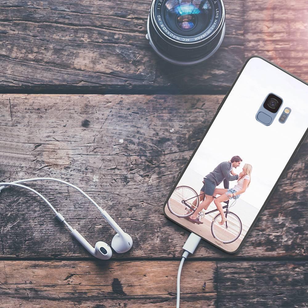 Samsung Galaxy S9 Custom Photo Protective Phone Case - Glass Surface -