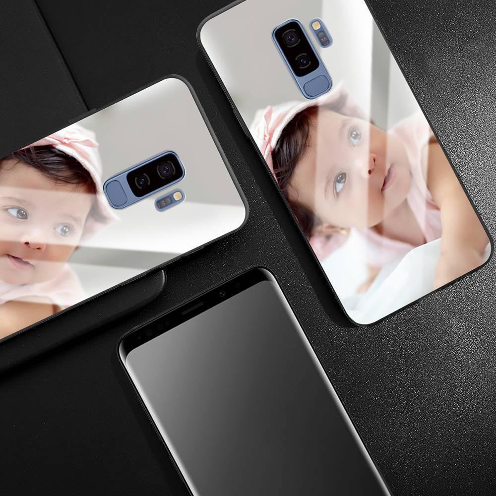 Samsung Galaxy S9 Plus Custom Photo Protective Phone Case - Glass Surface - 