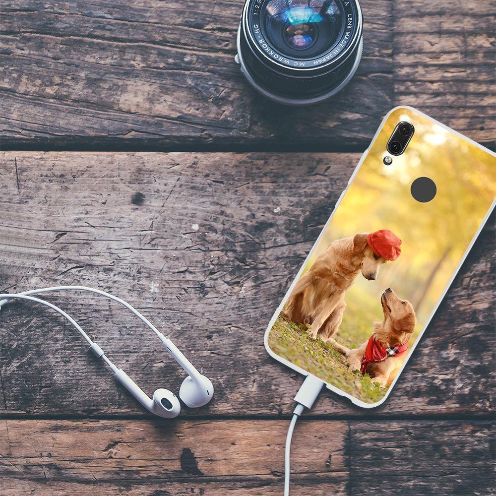 Custom Photo Protective Phone Case Transparent Soft Shell Matte - Huawei P20 Lite/Nova3e - 