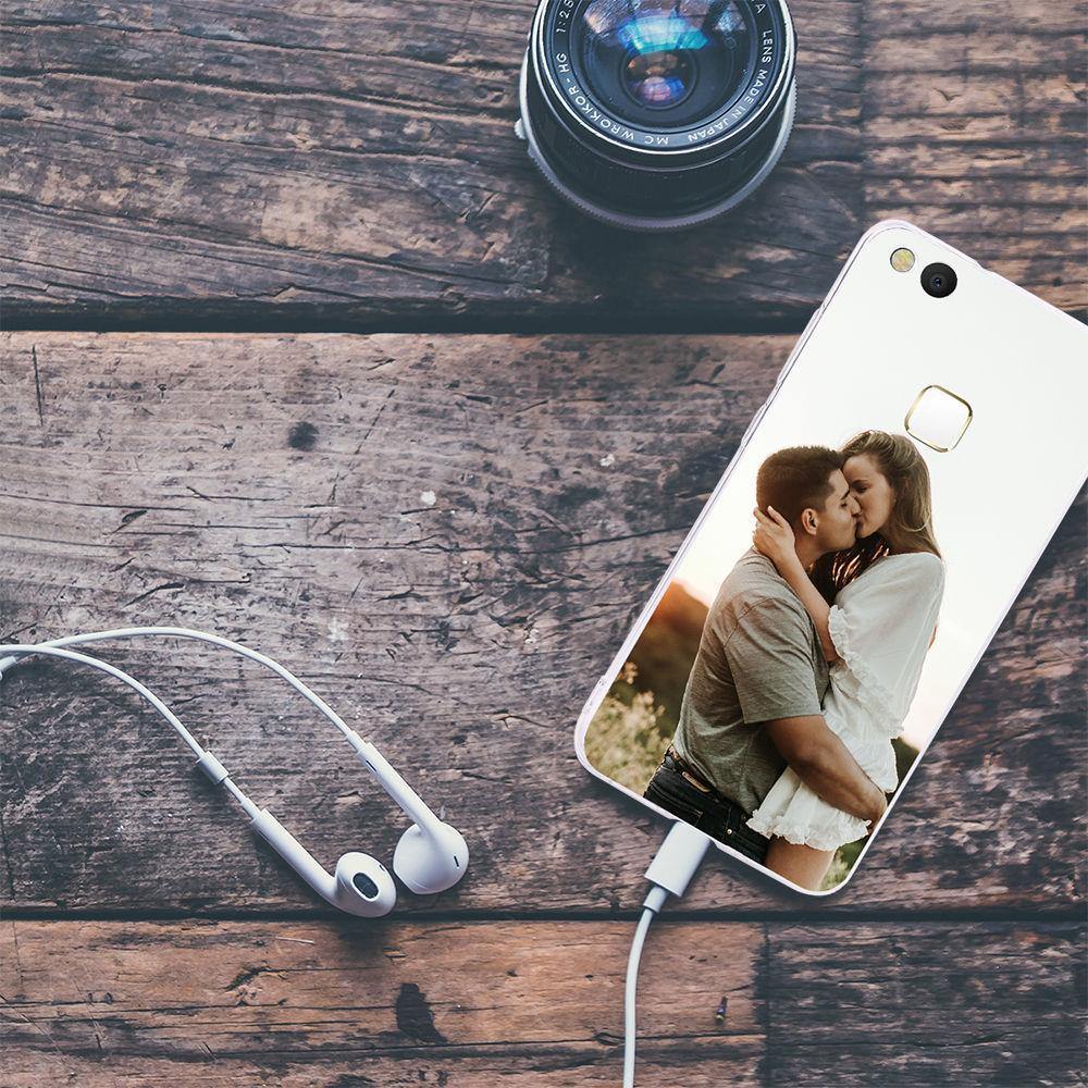 Custom Photo Protective Phone Case Transparent Soft Shell Matte - Huawei P10 Lite/Nova Youth - 
