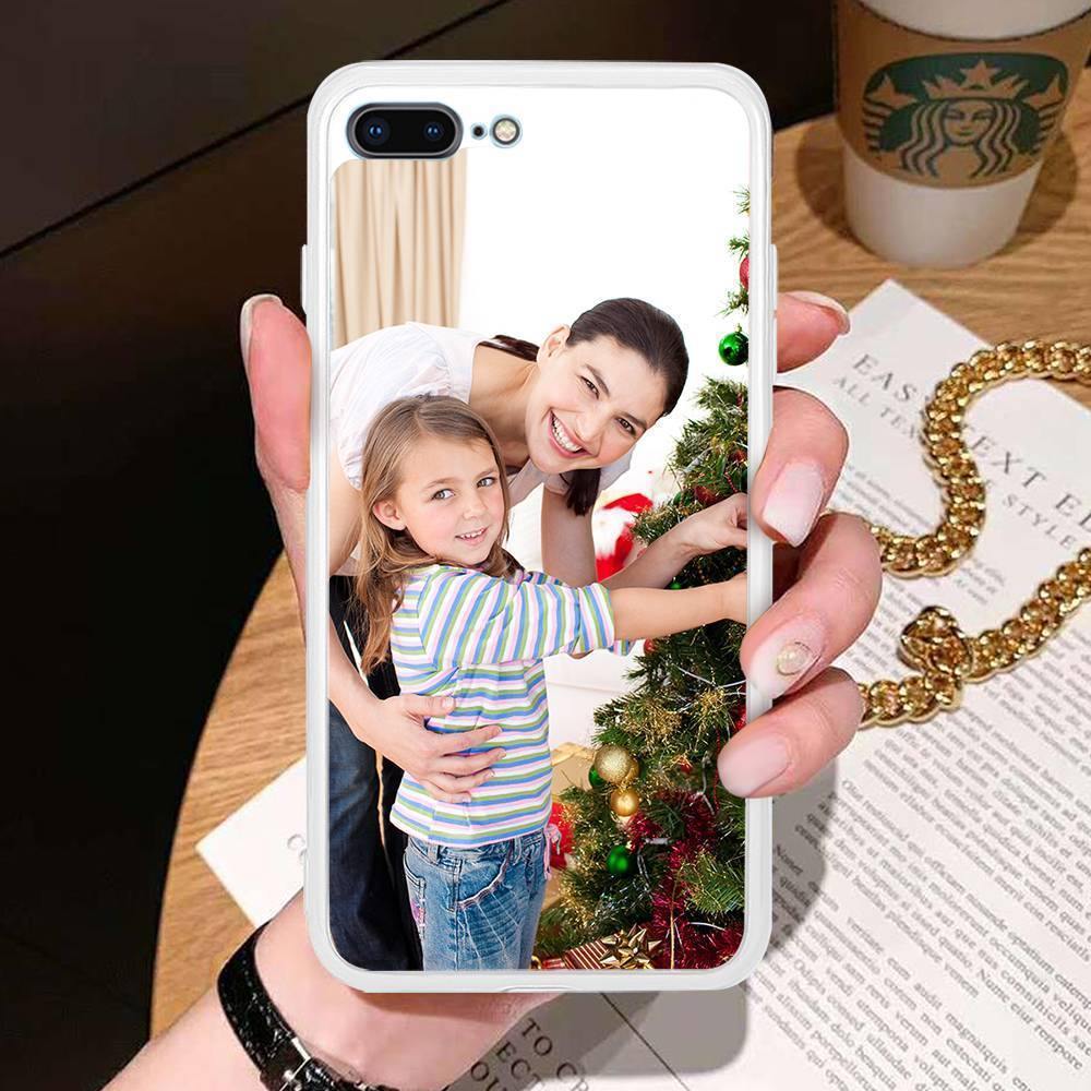 Custom Photo Protective Phone Case Acrylic White - iPhone 7p/8p