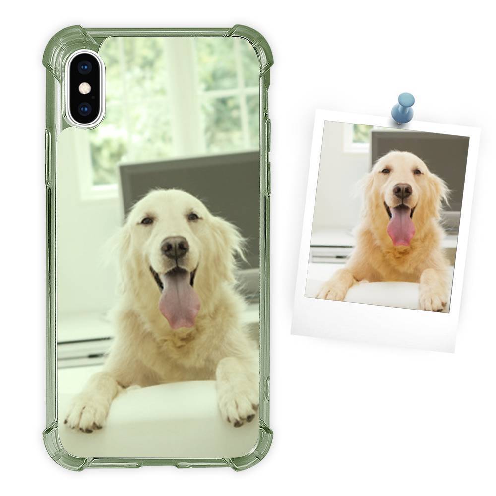 Photo Phone Case Silicone Anti-drop Soft Shell Black - iPhone 7p/8p - 