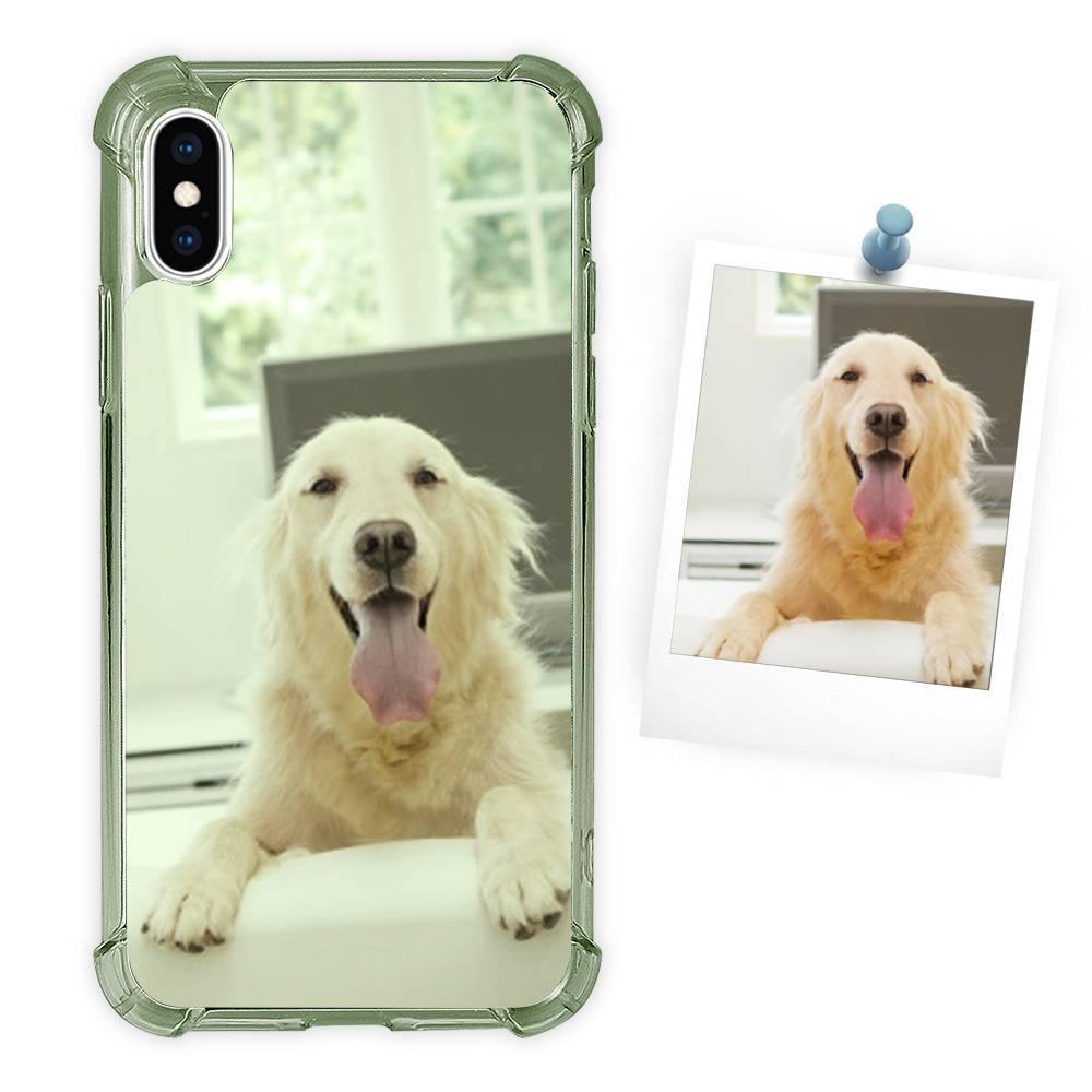Photo Phone Case Silicone Anti-drop Soft Shell Black - iPhone Xs -