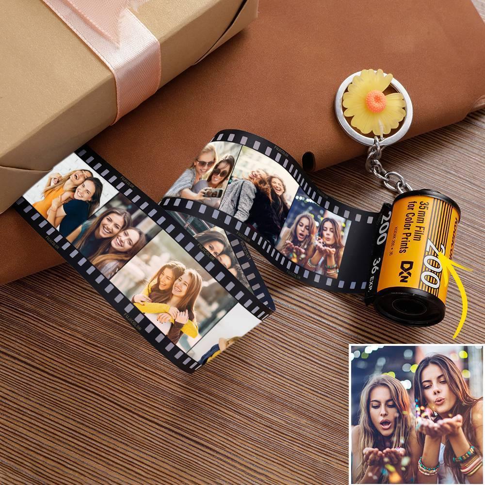 Photo Keychain Film Camera Roll Multiphoto Unique Gifts