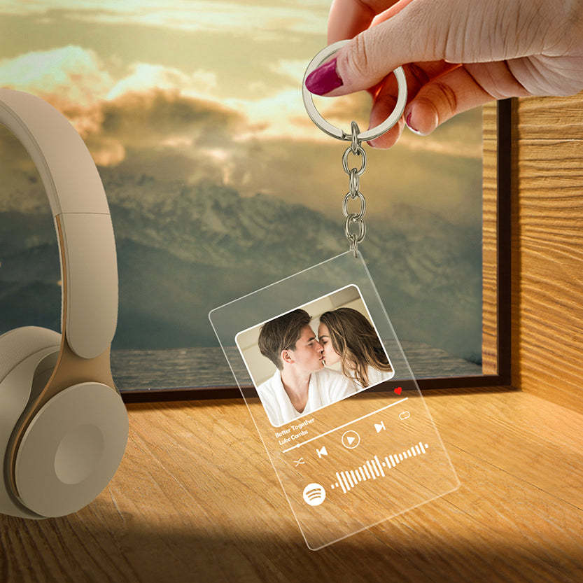 Scannable Custom Spotify Code Lamp Acrylic Music Plaque Night Light Gift for Christmas - soufeelmy