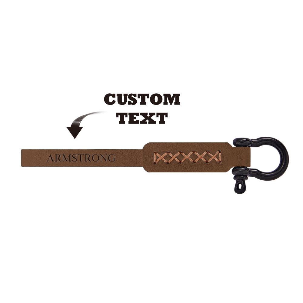 Custom Engraved Keychain Car Keychain Men's Gifts - soufeelmy