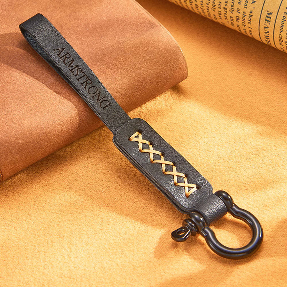 Custom Engraved Keychain Car Keychain Men's Gifts - soufeelmy
