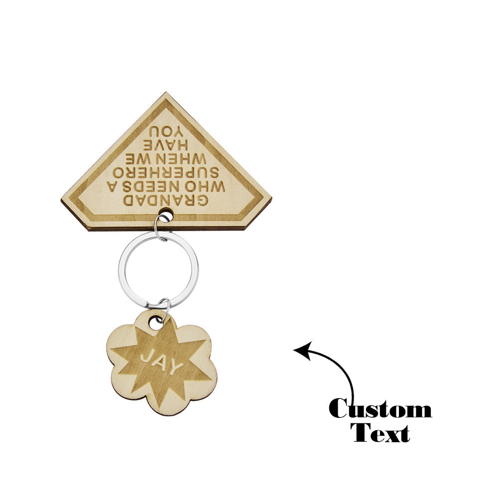 Custom Engraved Keychain Custom Name Diamond Family Gifts - soufeelmy