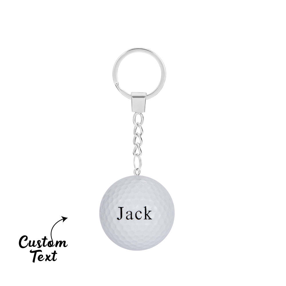 Custom Engraved Keychain Golf Creative Sport Gifts - soufeelmy