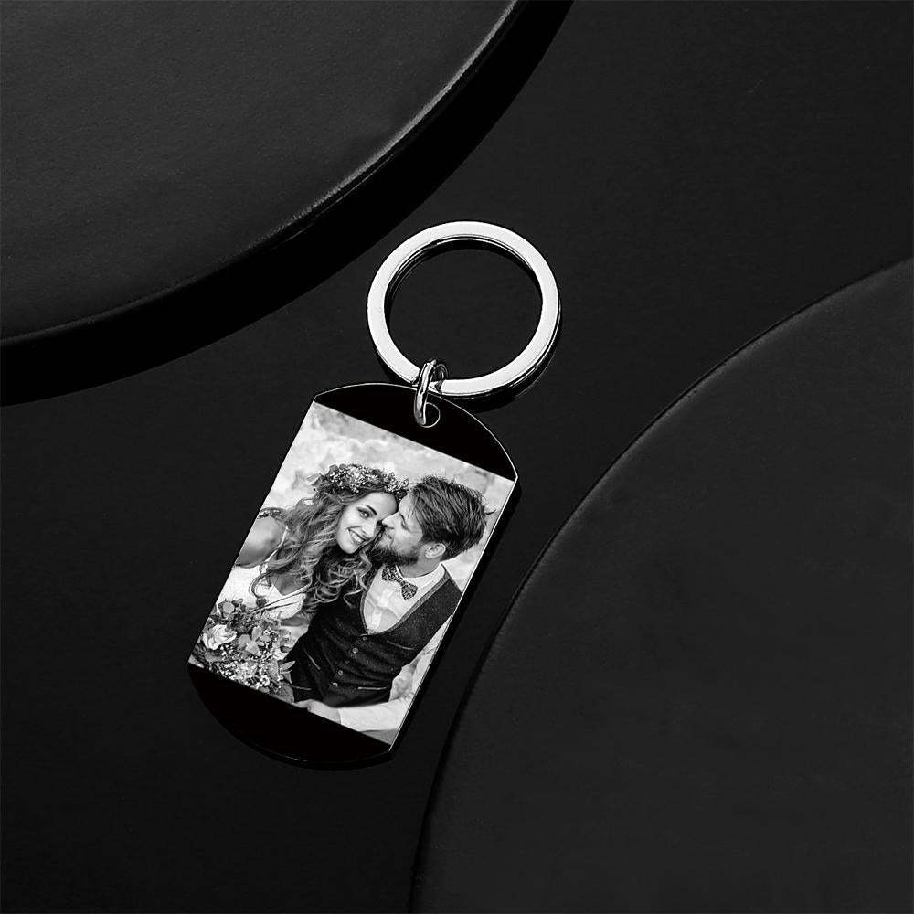 Custom Keychain Photo Calendar Keychain Tag Keychain Gift For Newly Married Couples - soufeelmy