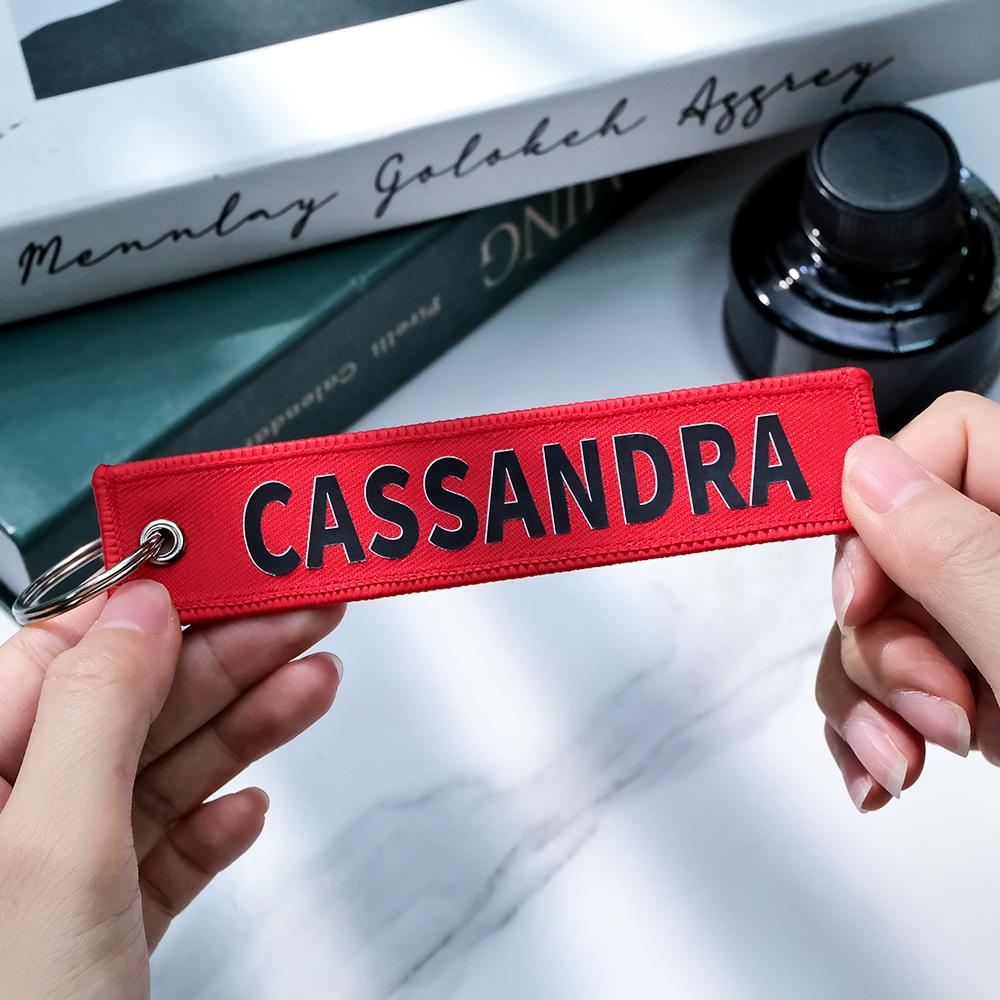 Custom Engraved Keychains Bag Ornaments Fashion Trend Gifts - soufeelmy