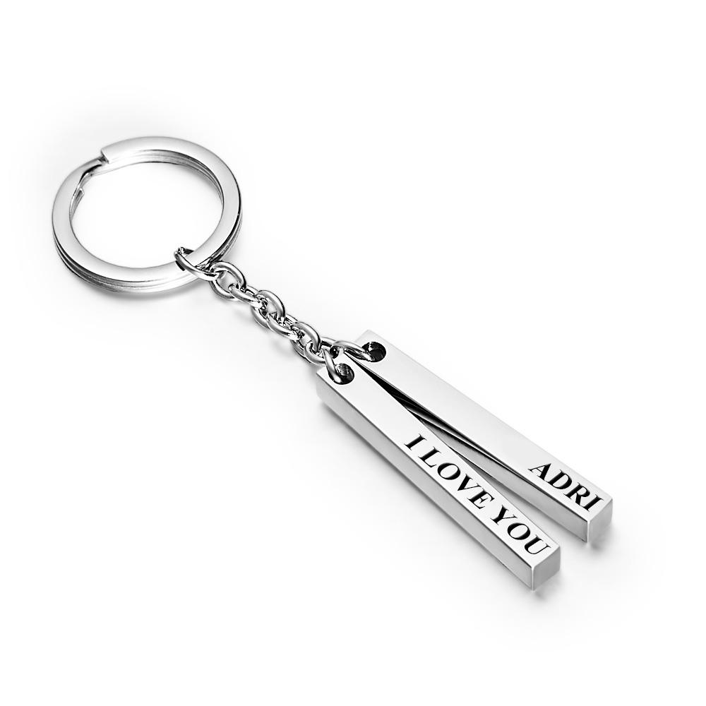 Custom Engraved Keychain Exclusive Gift for Your Loved Ones - soufeelmy