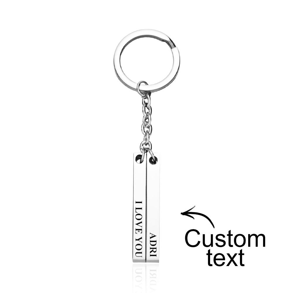 Custom Engraved Keychain Exclusive Gift for Your Loved Ones - soufeelmy