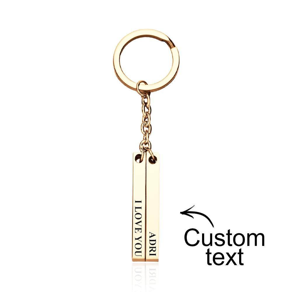 Custom Engraved Keychain Exclusive Gift for Your Loved Ones - soufeelmy
