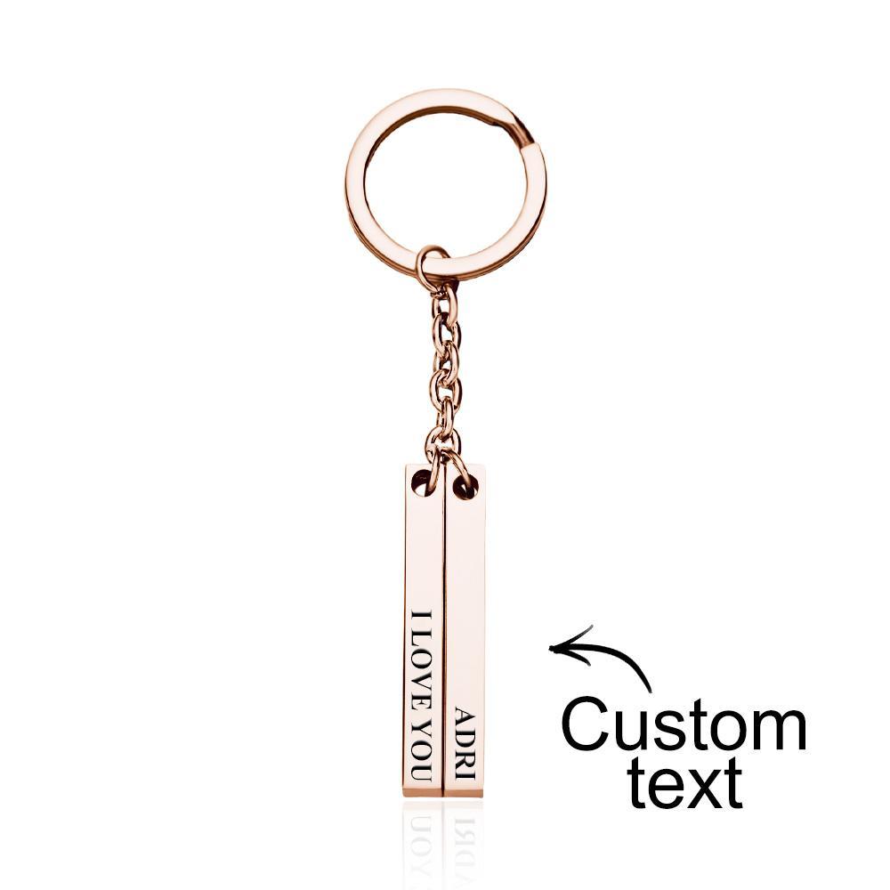 Custom Engraved Keychain Exclusive Gift for Your Loved Ones - soufeelmy
