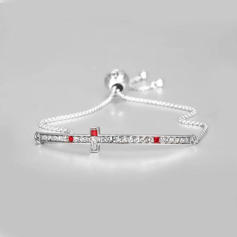 Cross Bracelet Silver - soufeelus