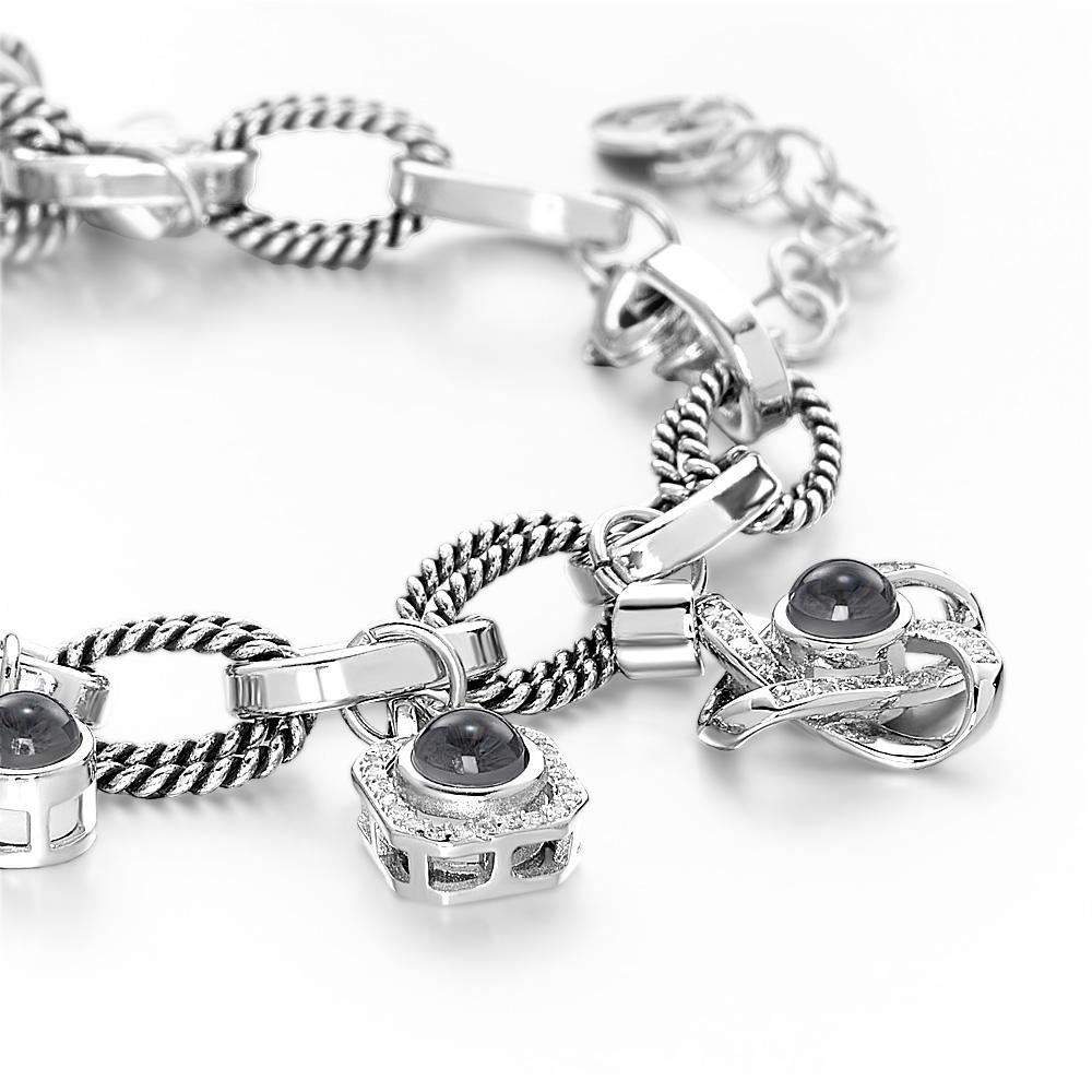 Personalized Optional Photo Projection Bracelet Creative Present for Someone - soufeelmy