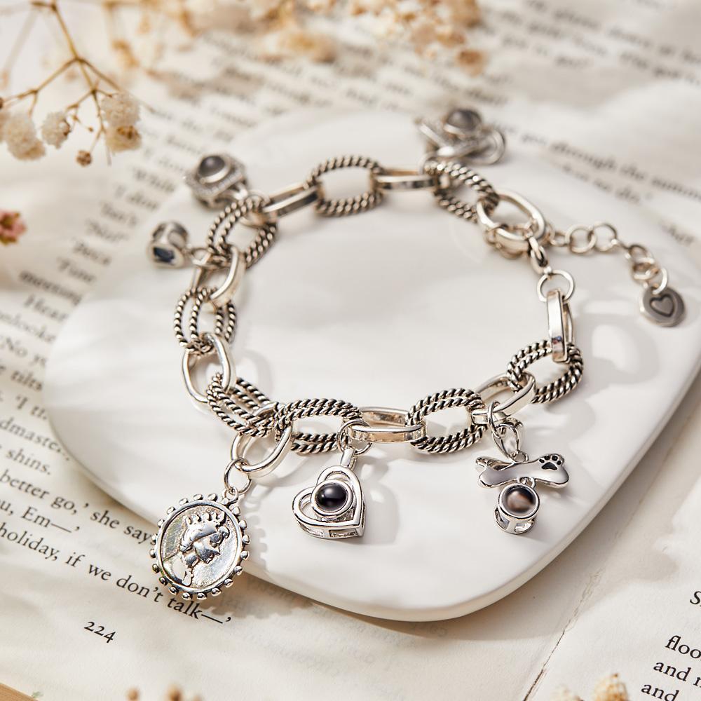 Personalized Optional Photo Projection Bracelet Creative Present for Someone - soufeelmy