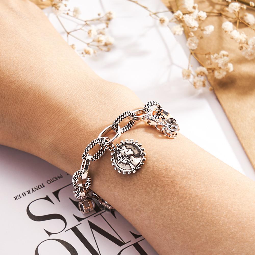 Personalized Optional Photo Projection Bracelet Creative Present for Someone - soufeelmy