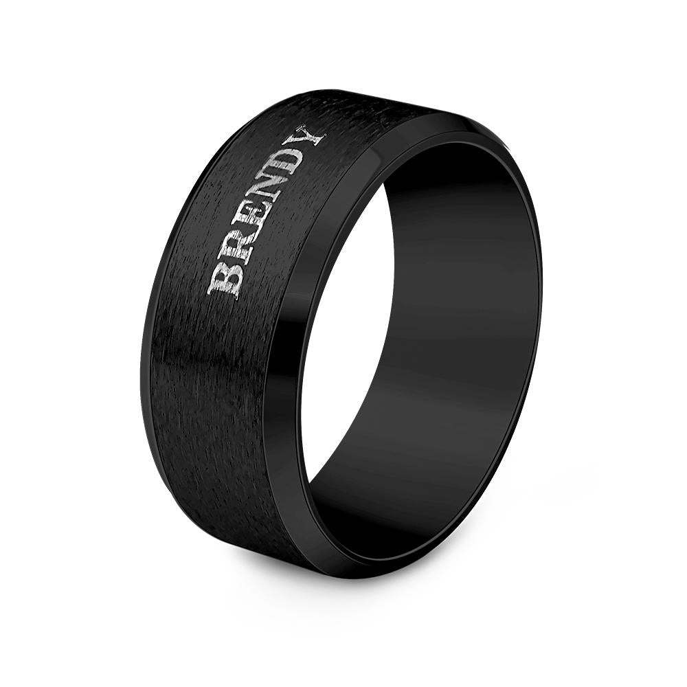 Personalized Name Ring Custom Engagement Ring Men's Personalized Ring - soufeelmy