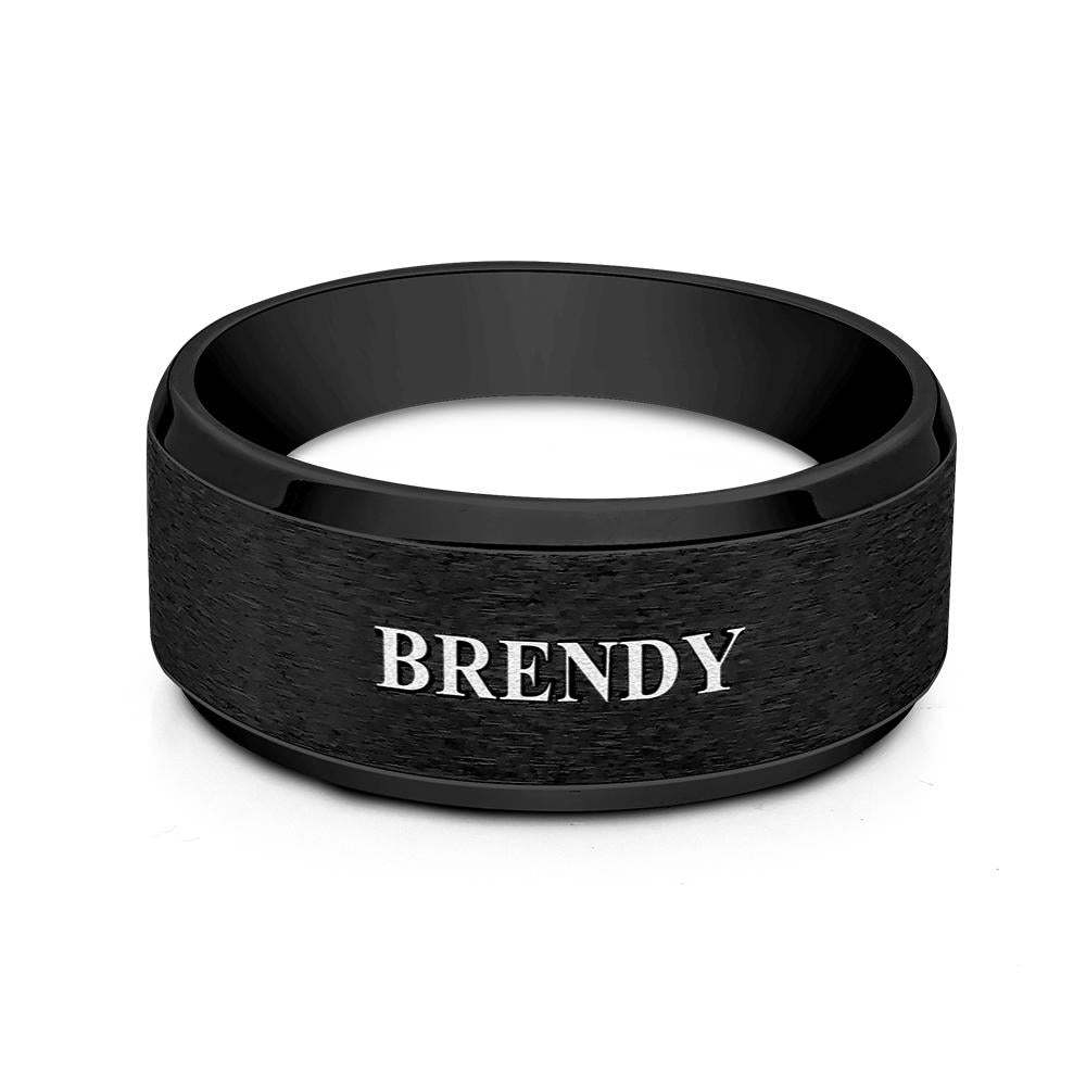 Personalized Name Ring Custom Engagement Ring Men's Personalized Ring - soufeelmy