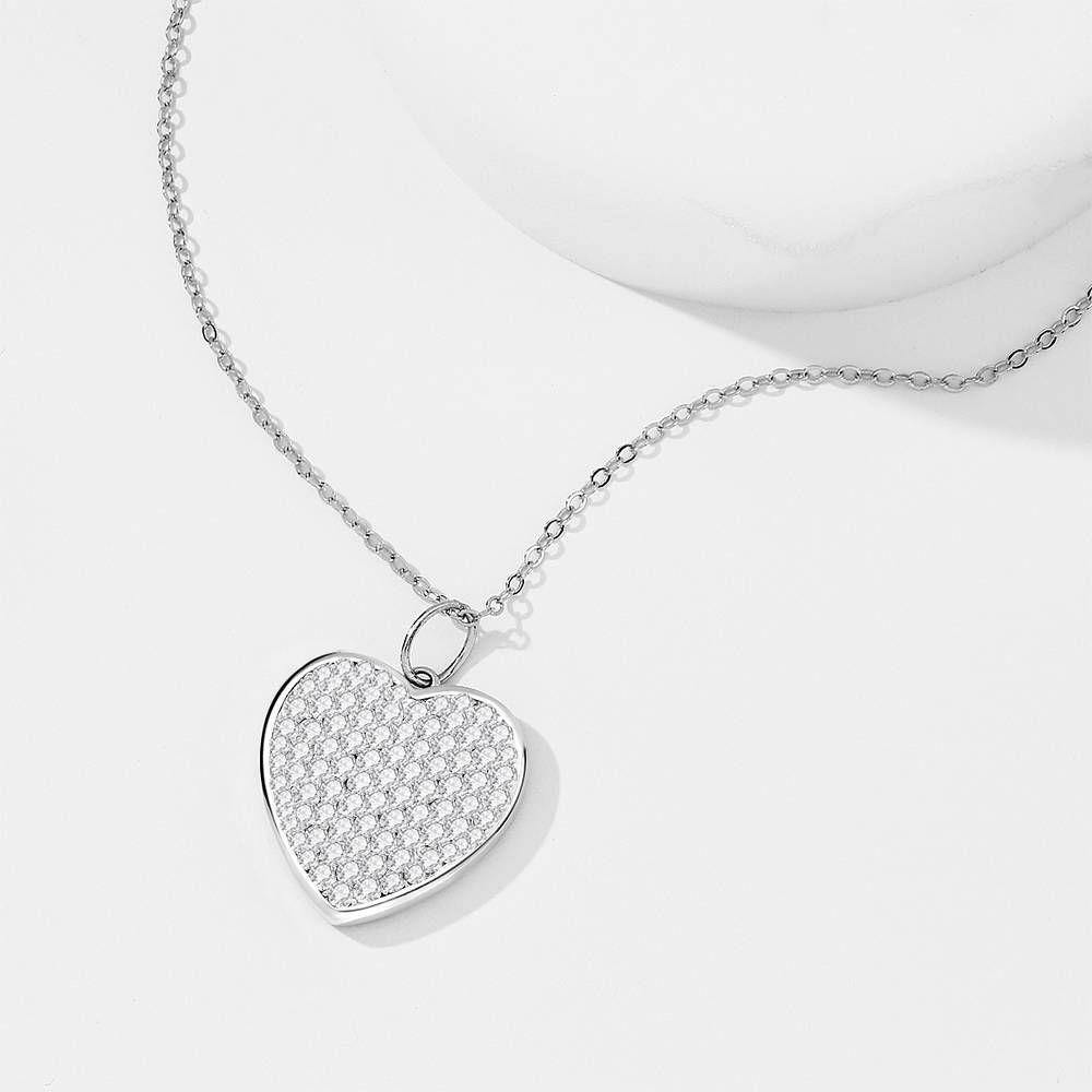 Heart Photo Necklace