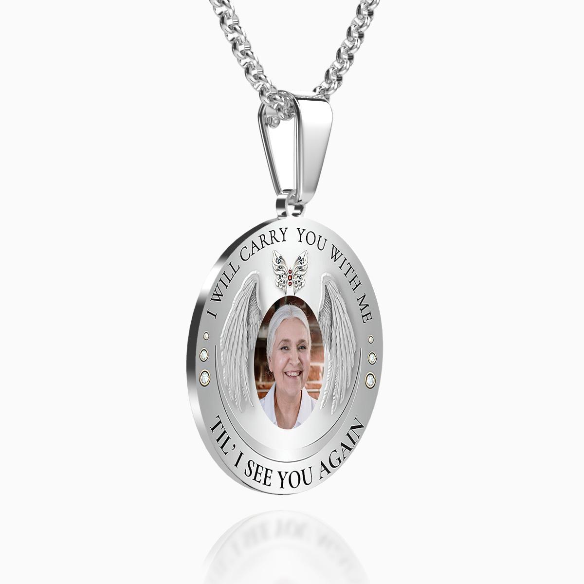 Custom Photo Necklace Vintage Commemorate Metal Gifts - soufeelmy