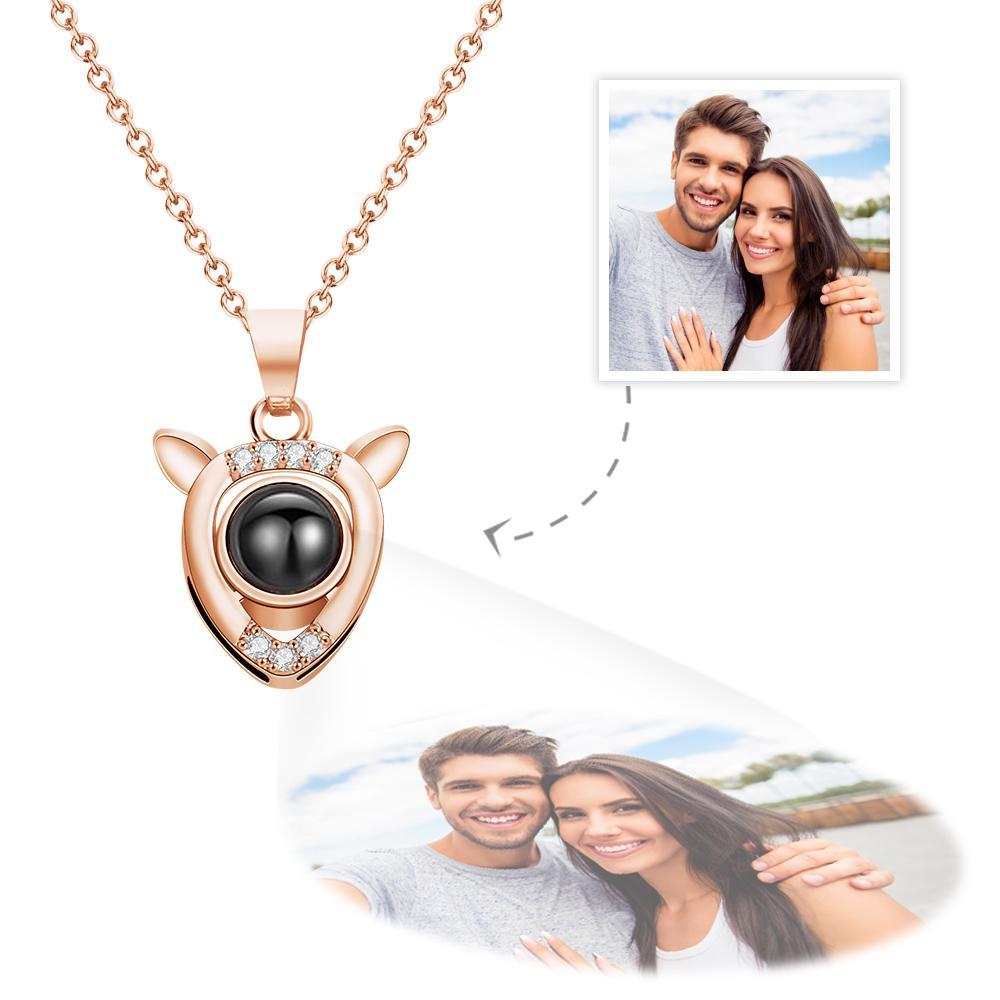 Custom Projection Necklace Custom Photo Unique Gifts - soufeelmy