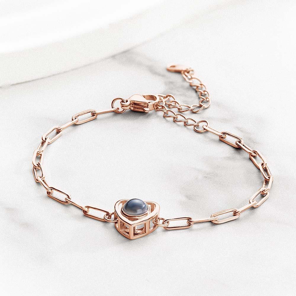 Custom Photo Projection Bracelet Gift for Special Person - soufeelmy