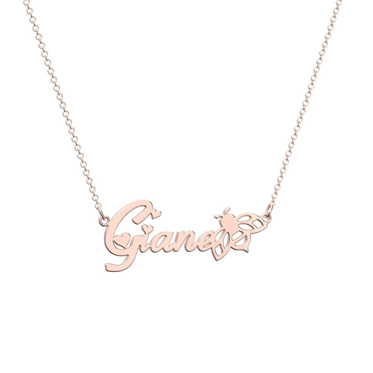 Custom Bee Name Necklace Gift, Personalized The Best Gift For Your Dear -