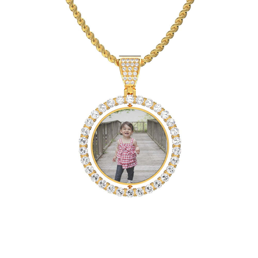 Mothers Day Photo Necklace Gift Personalized Necklace for Mom - soufeelmy