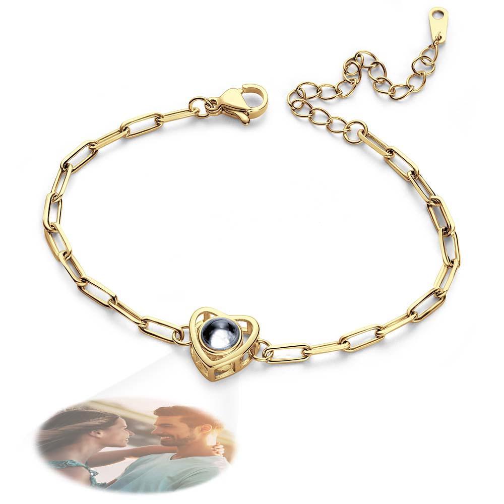 Custom Photo Projection Bracelet Gift for Special Person - soufeelmy