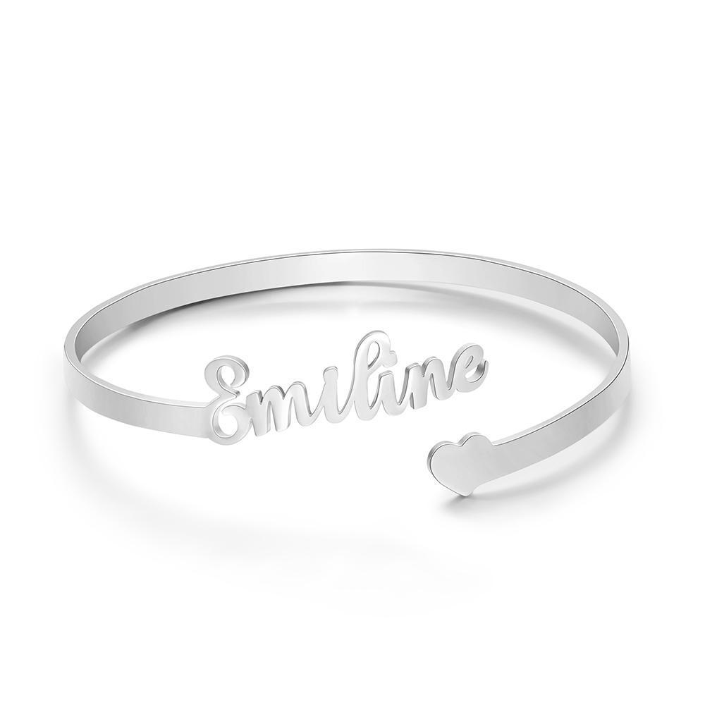 Custom Engraved Bracelet Stainless Steel Bracelet Unique Gift