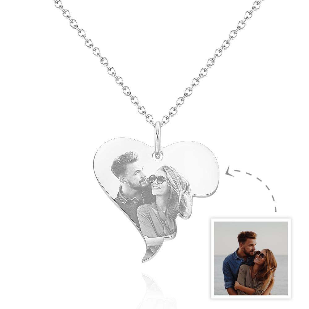 Custom Photo Necklace Love Pendant Necklace Gift for Women - soufeelmy
