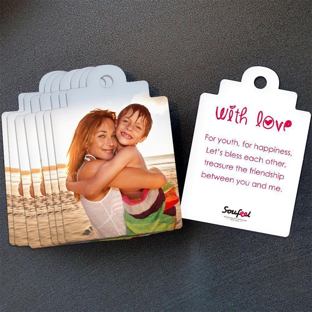 Custom Gift Card Photo Card with Your Lovely Words for Mother 