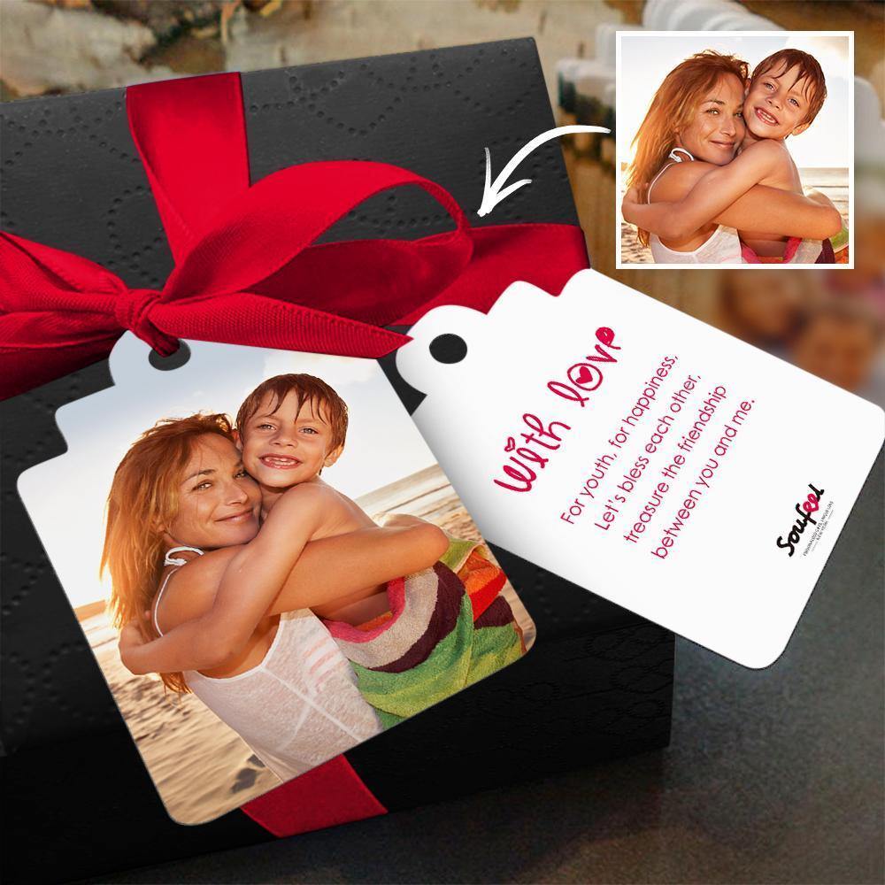 Custom Gift Card Photo Card with Your Lovely Words for Mother