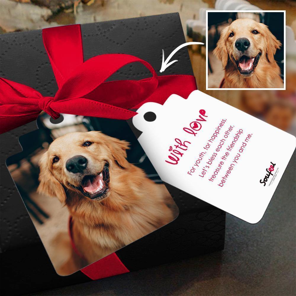 Photo Card Gift Card Memorial Gifts Cute Pets - 