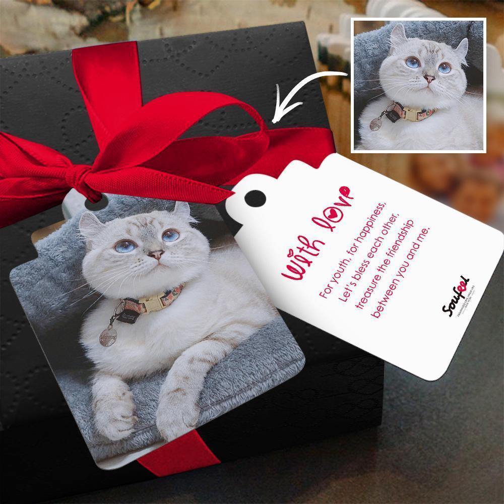 Photo Card Gift Card Memorial Gifts Lovely Cat 