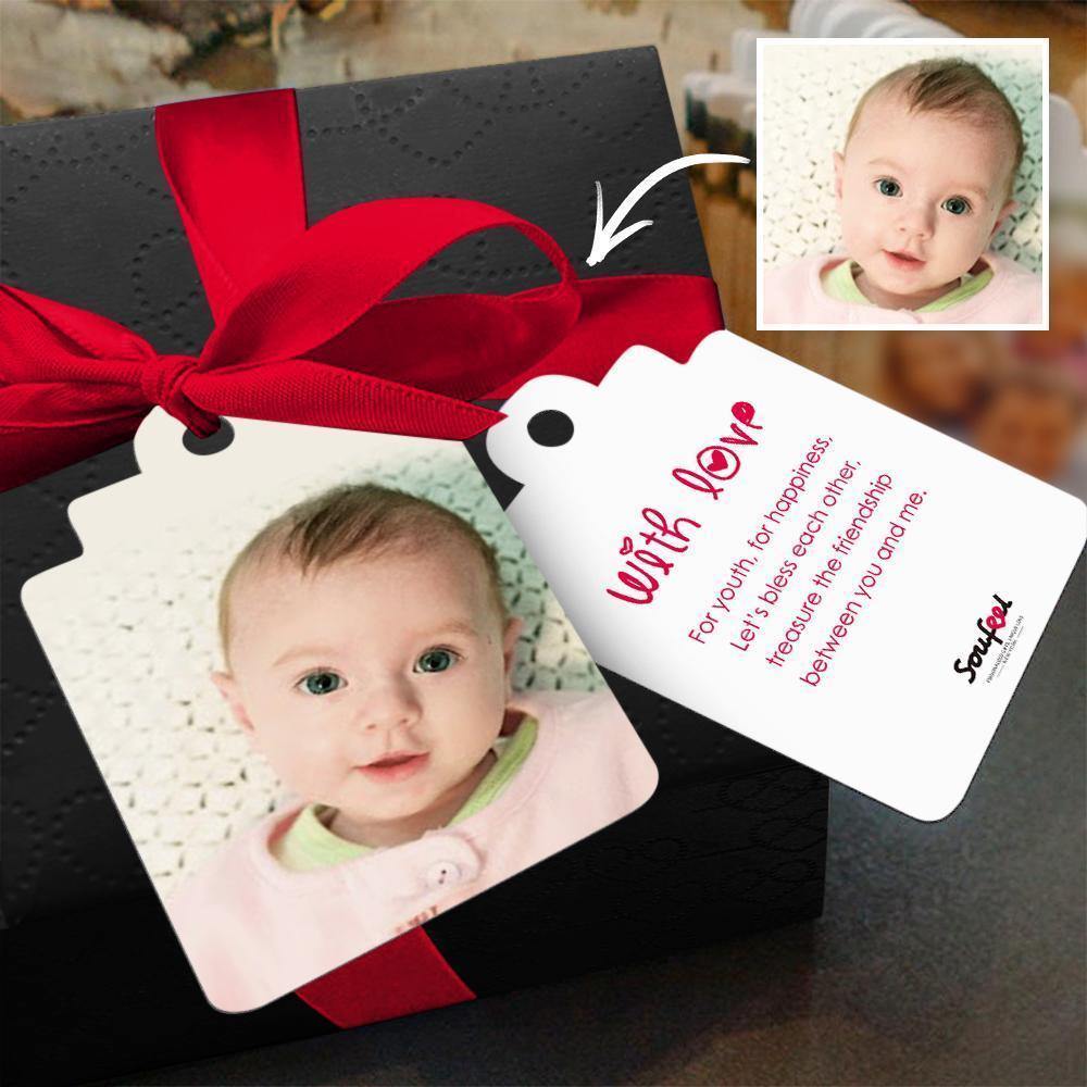 Custom Gift Card Photo Card with Your Words for Your Baby - 