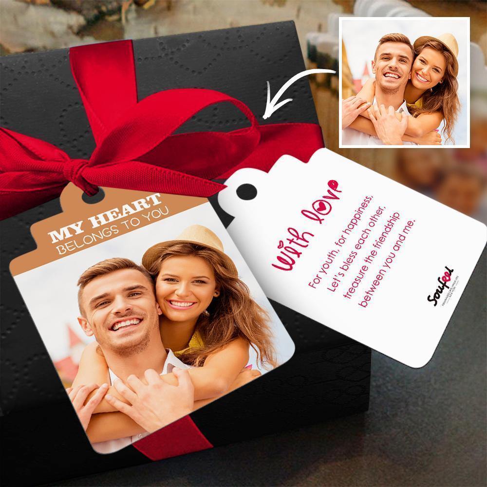 Custom Gift Card Photo Card for Unique Gifts Ideas Couple's Gifts 