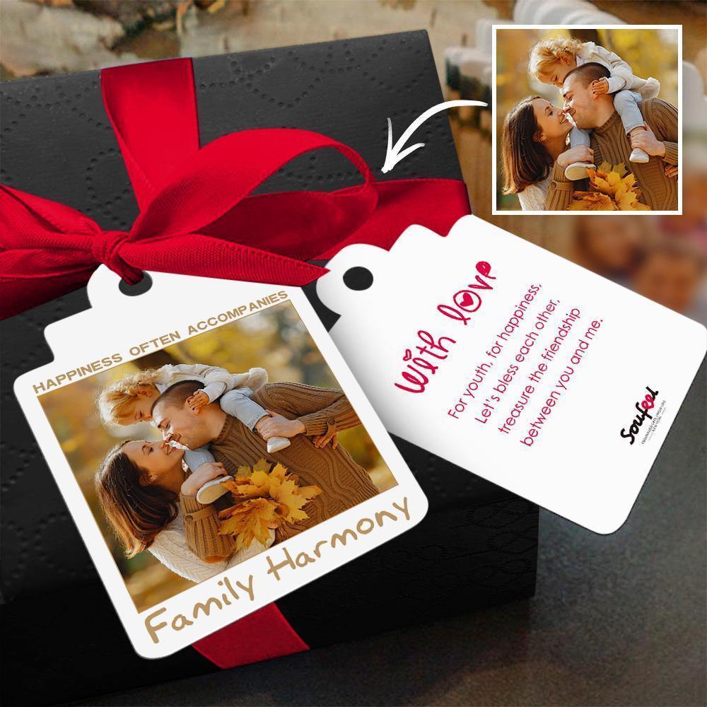 Photo Card Gift Card Greeting Card Congratulations Card for Family's Gifts - 