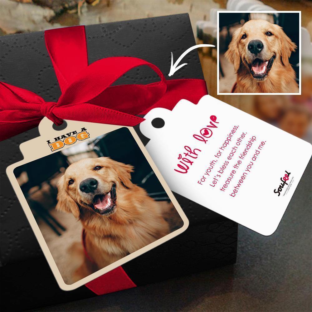 Photo Card Gift Card Greeting Card Congratulations Card Memorial Gifts Cute Pets - 