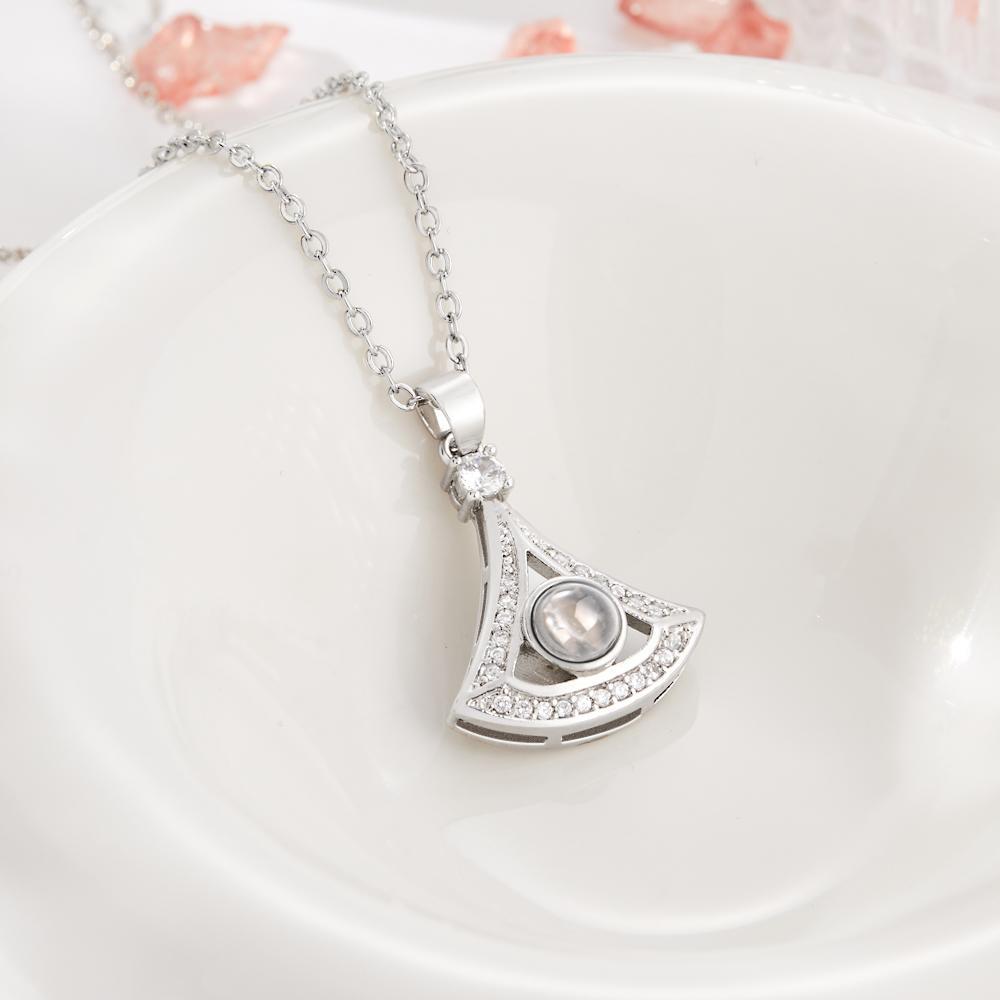 Custom Projection Necklace Sector Simple Gifts - soufeelmy