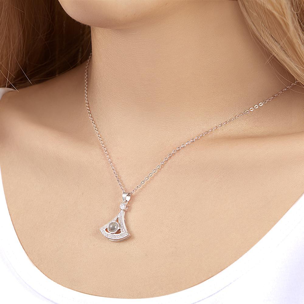Custom Projection Necklace Sector Simple Gifts - soufeelmy