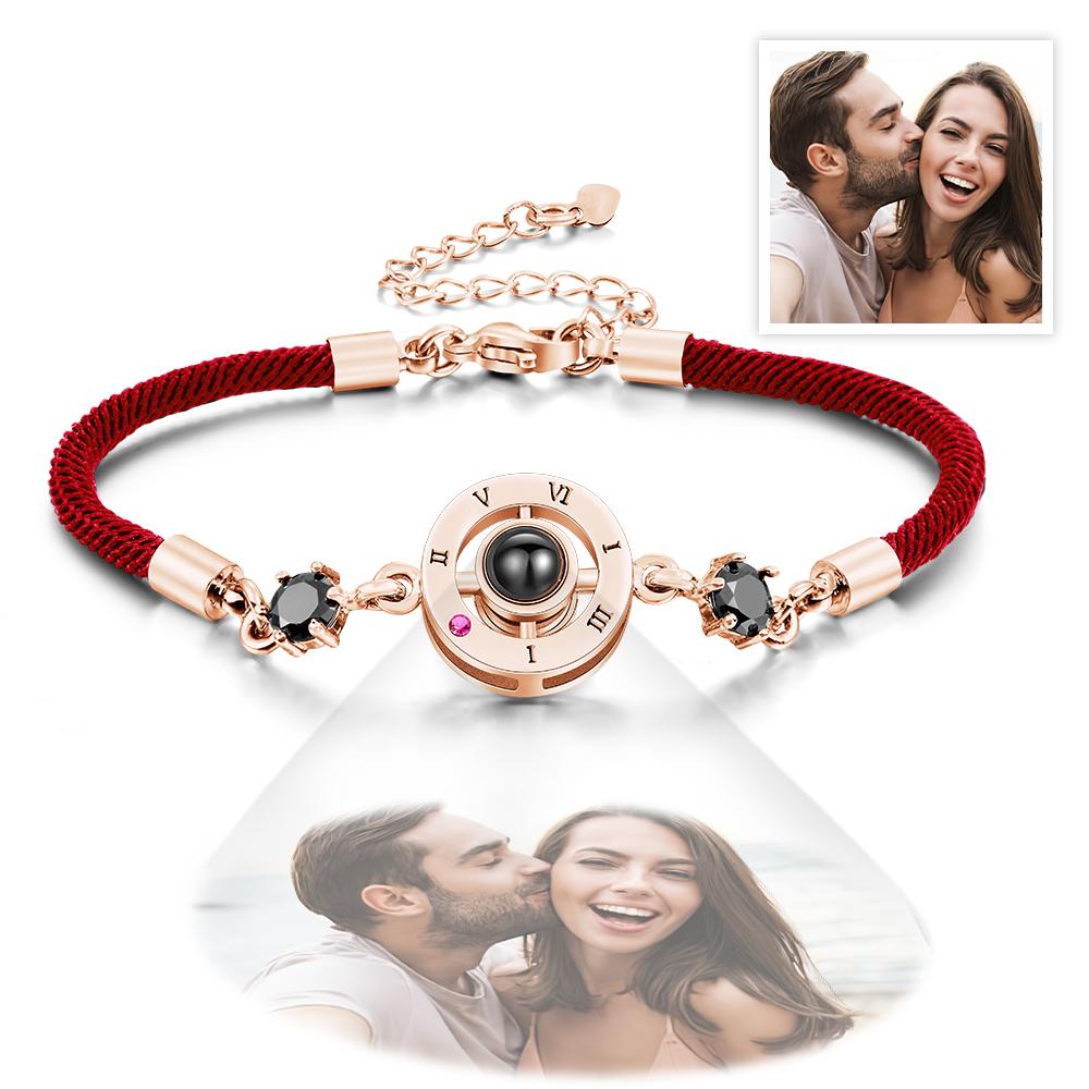 Custom Projection Photo Bracelet Exquisite Commemorative Gifts - soufeelmy