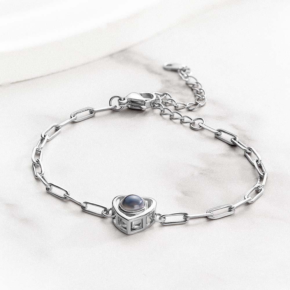 Custom Photo Projection Bracelet Gift for Special Person - soufeelmy