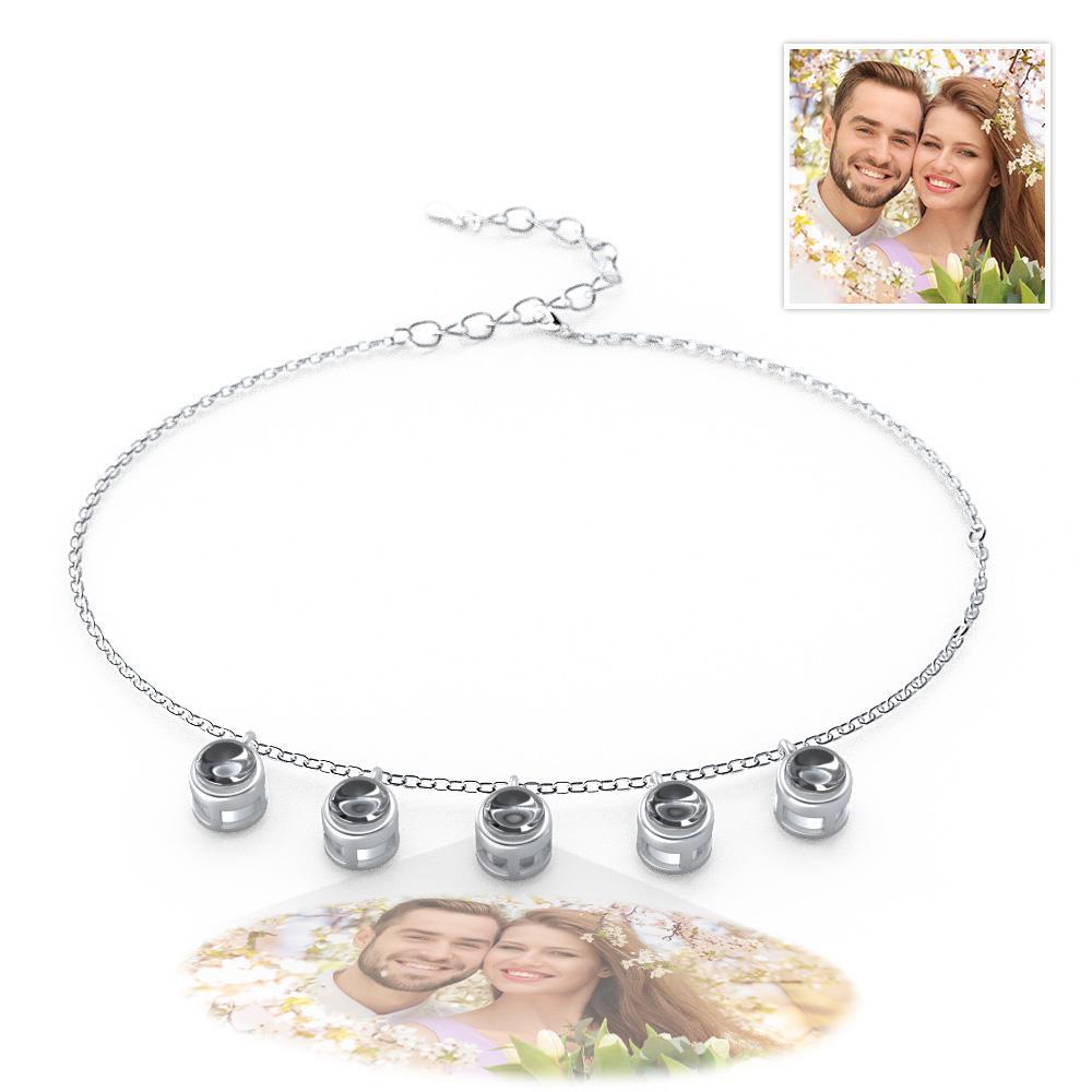 Custom Photo Projection Bracelet Minimalist Gift Memorial Photo Jewelry Trendy Best Friend Gift for Her - soufeelmy